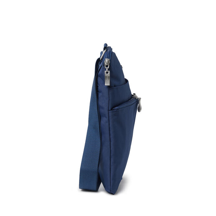 Baggallini Horizon Crossbody - Pacific Blue, side view