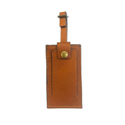 Dorado Leather Luggage Tag - Tan