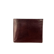 Capitol Leather Card RFID Wallet w/ID & Rear Pocket - Brown