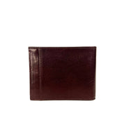 Capitol Leather Card RFID Wallet w/ID & Rear Pocket - Brown