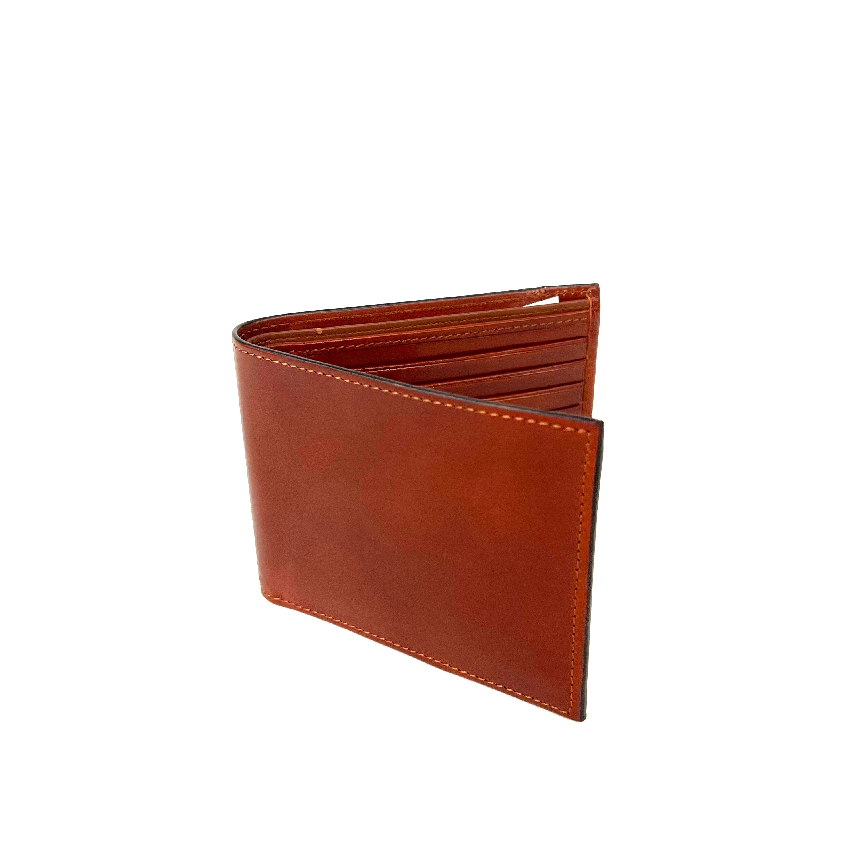 Capitol Leather Card RFID Wallet w/ID & Rear Pocket- Acacia