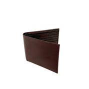 Capitol Leather Card RFID Wallet w/ID & Rear Pocket - Brown