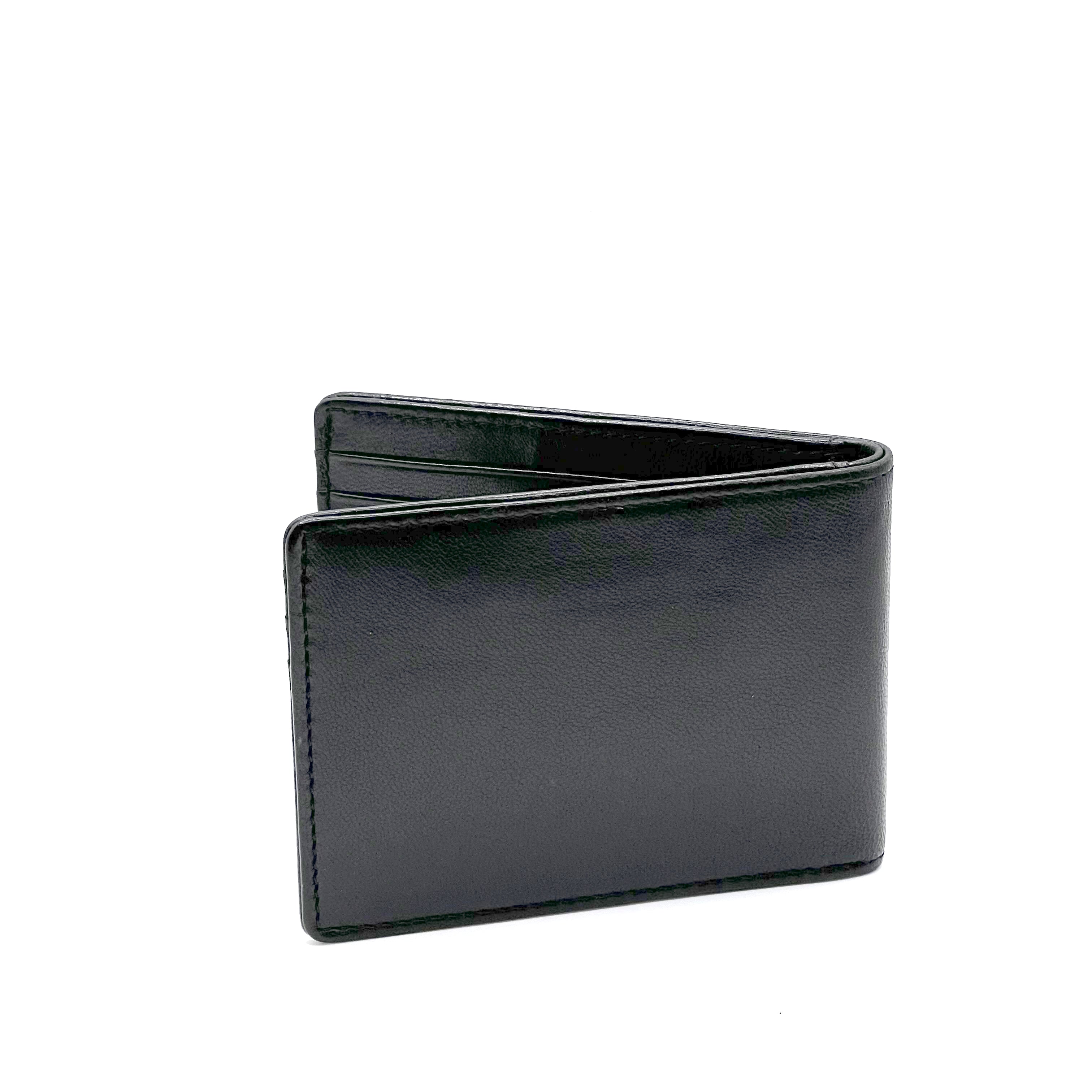 Capitol Leather RFID Slimfold Wallet - Nappa Black