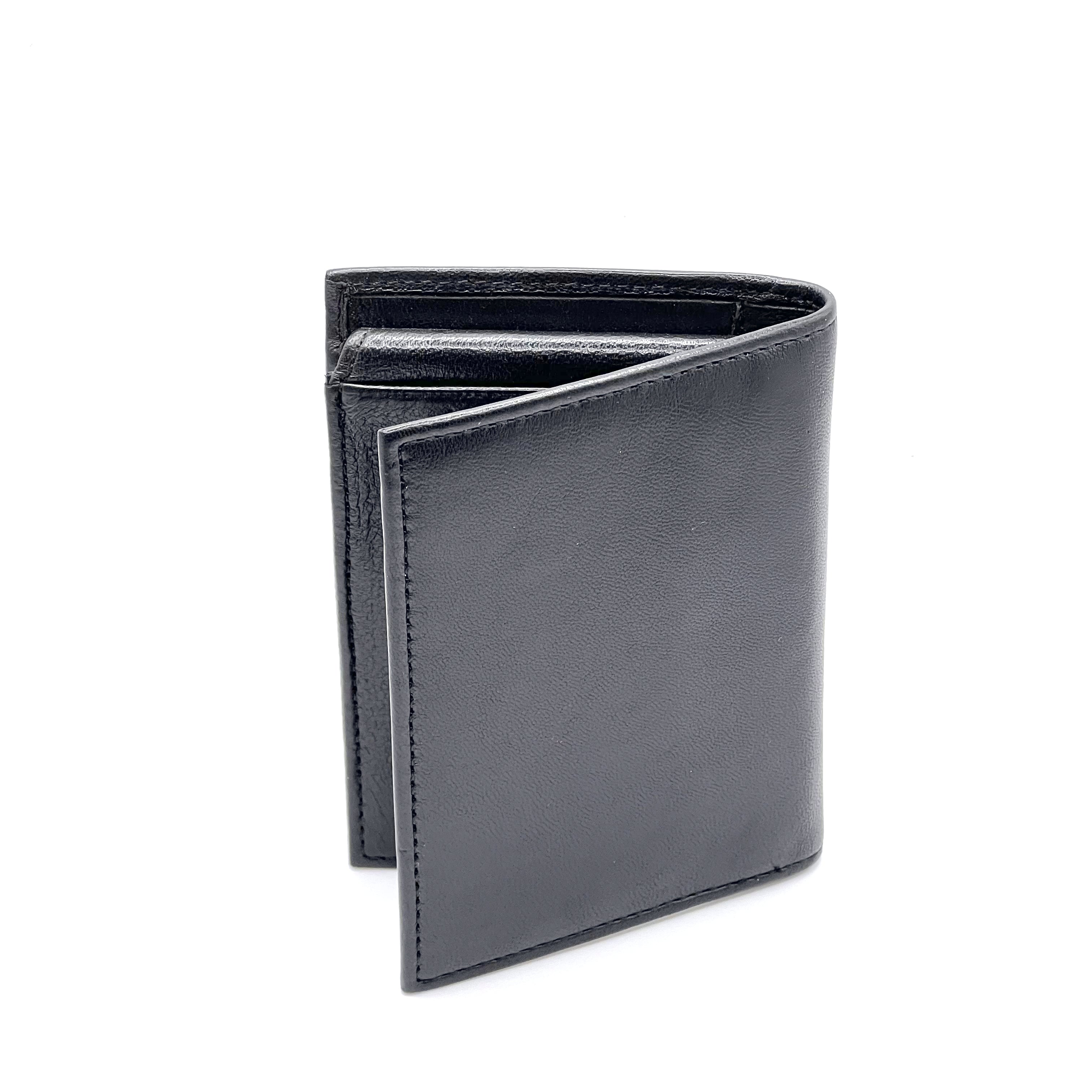 Capitol Leather RFID L-Fold Wallet - Nappa Black