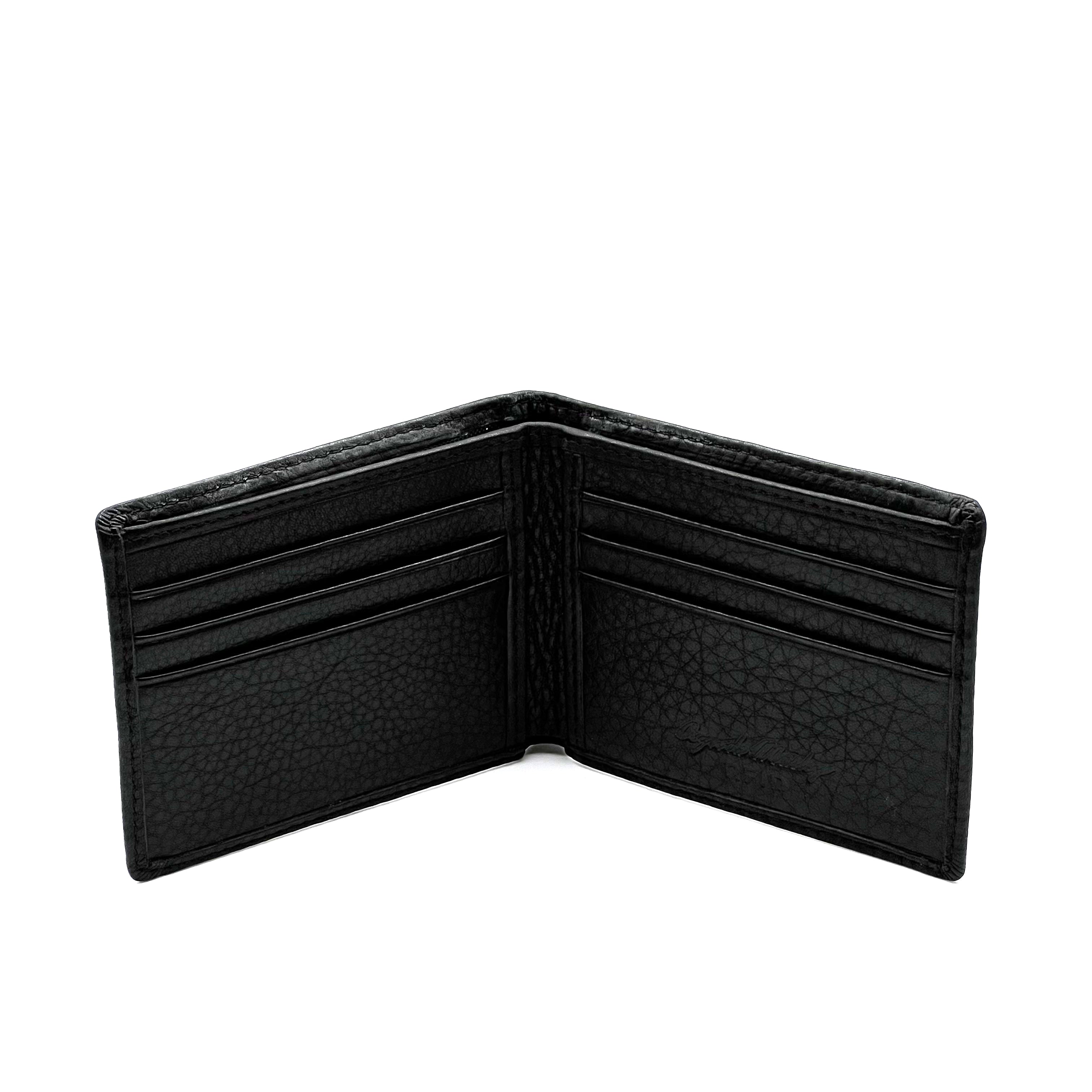 Osgoode Marley RFID Cashmere Leather Mini Thinfold  - Black