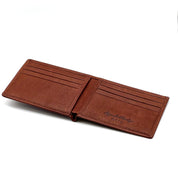 Osgoode Marley RFID Cashmere Leather Mini Thinfold - Brandy