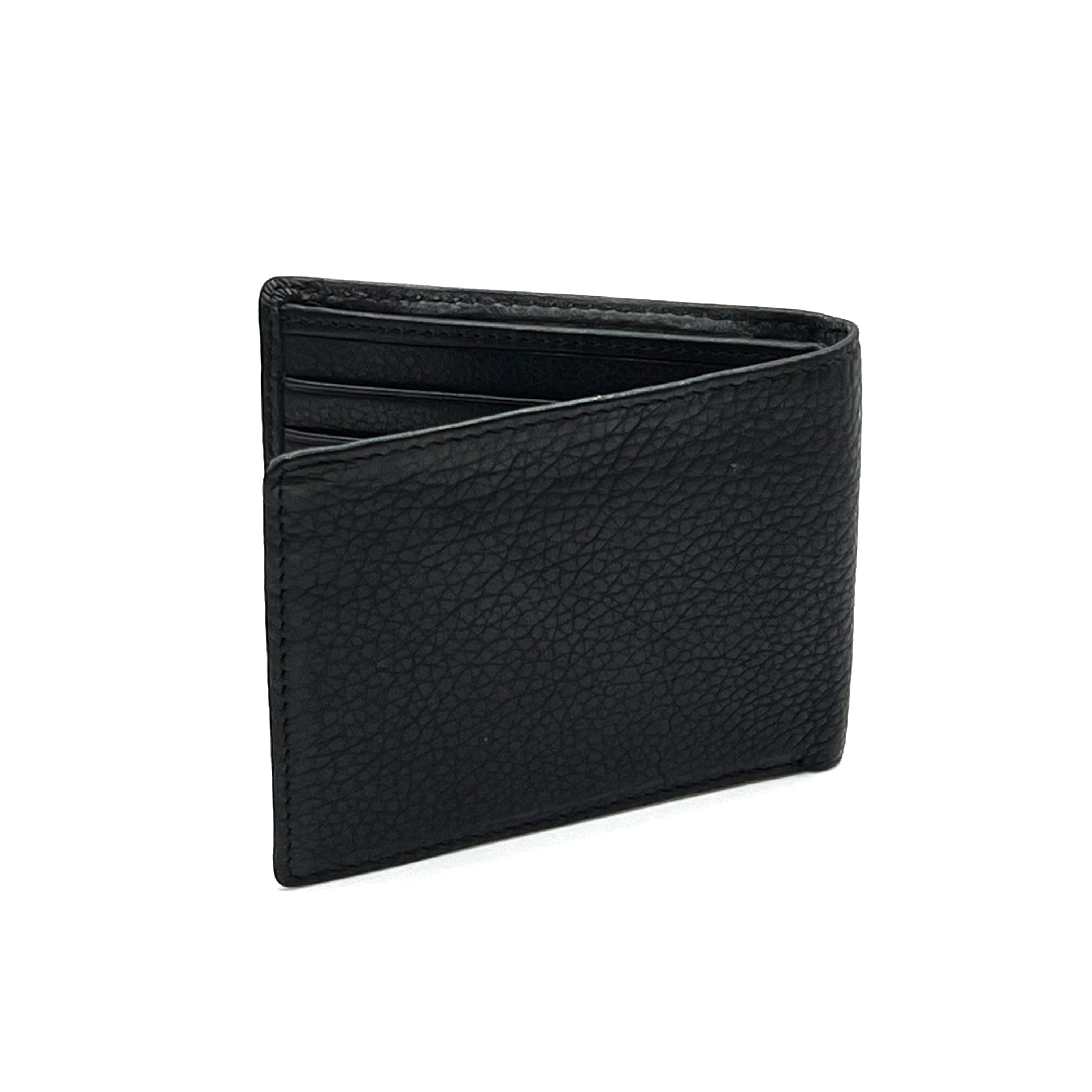 Osgoode Marley RFID Cashmere Leather Mini Thinfold  - Black