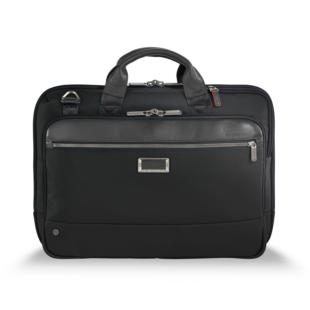 Briggs & Riley @work Medium Slim Brief - Black