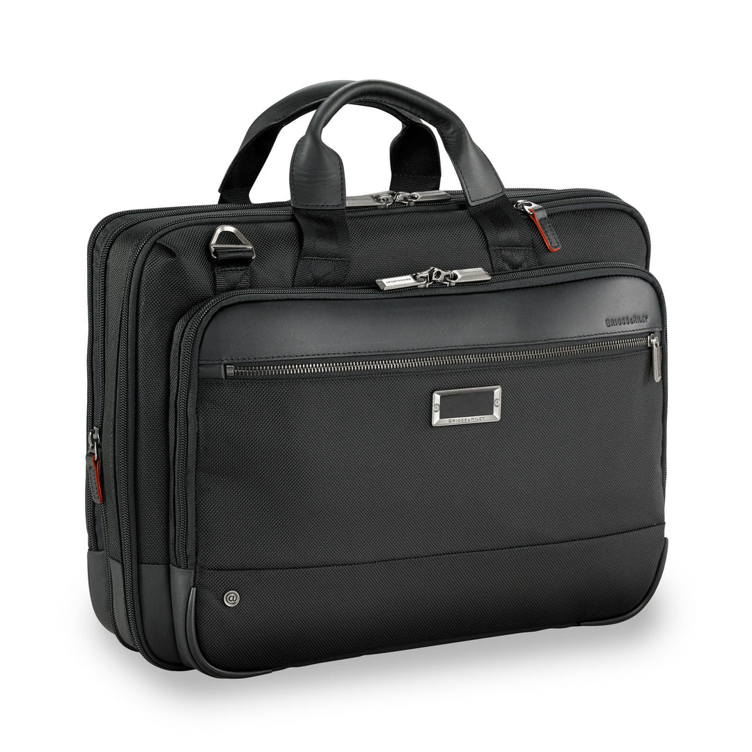 Briggs & Riley @work Medium Expandable Brief - Black