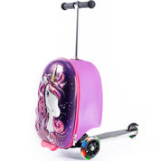 Kiddietotes Unicorn Luggage Scooter