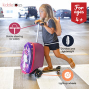 Kiddietotes Unicorn Luggage Scooter