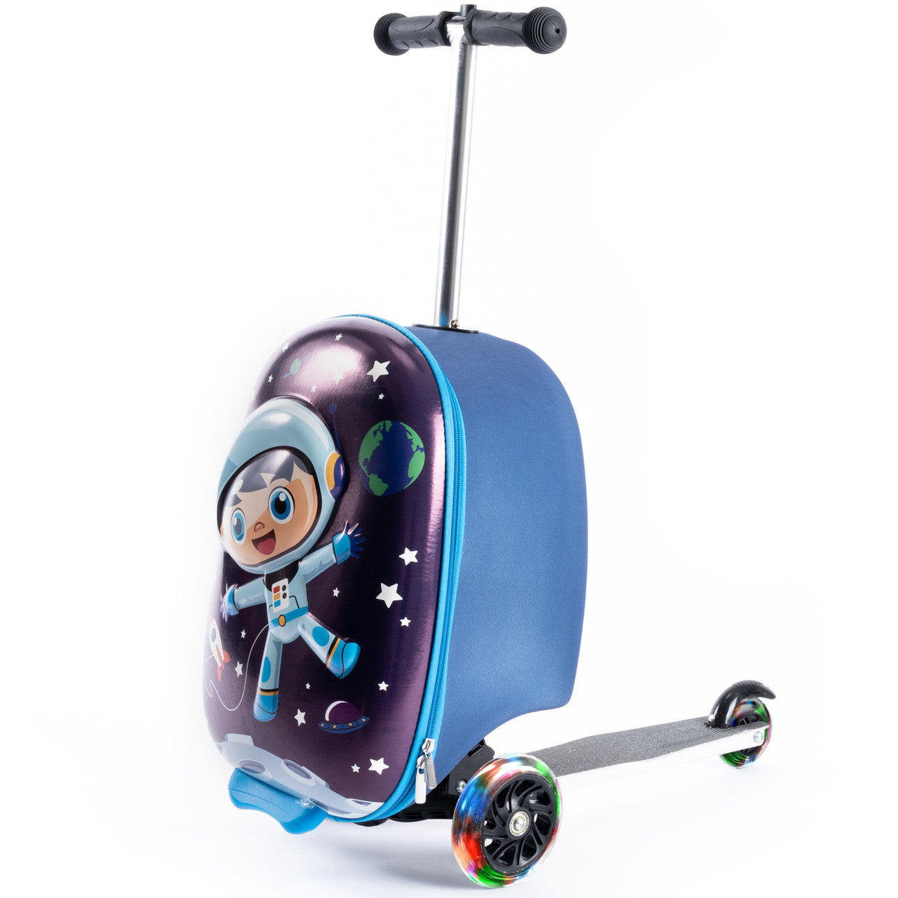 Kiddietotes Space Boy Luggage Scooter