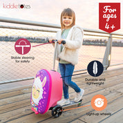 Kiddietotes Alpine Llama Carry On Luggage Scooter