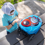 Kiddietotes Robot Carry On Luggage Scooter