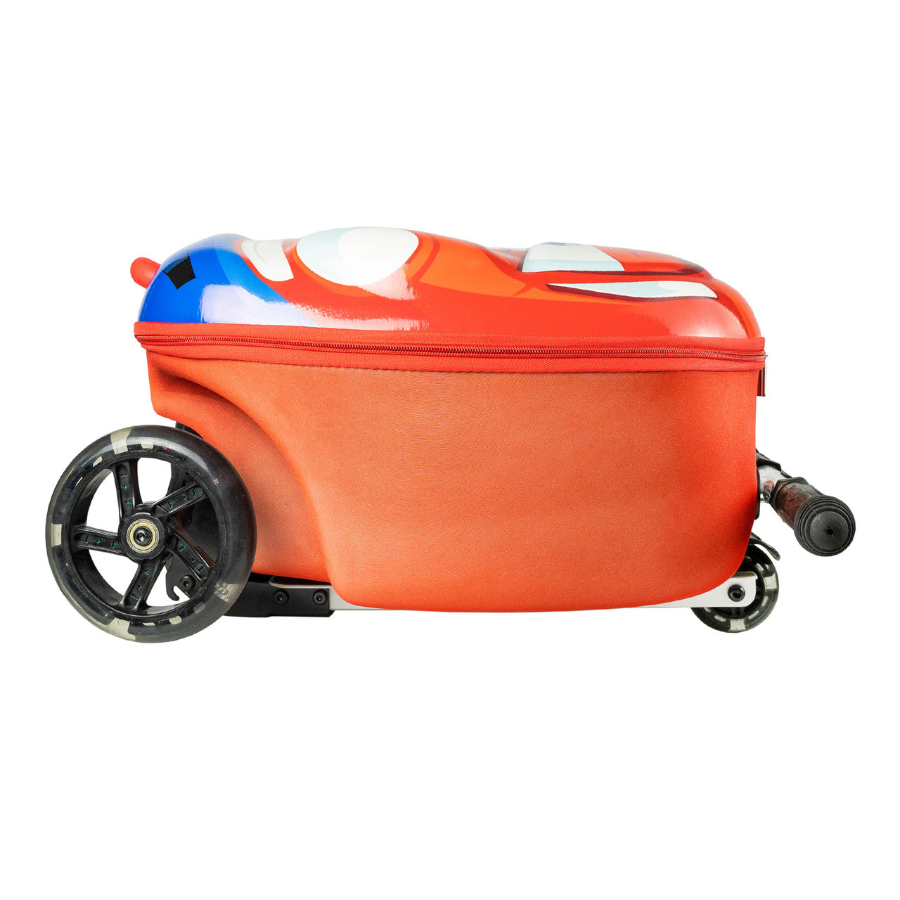 Kiddietotes Race Car Luggage Scooter