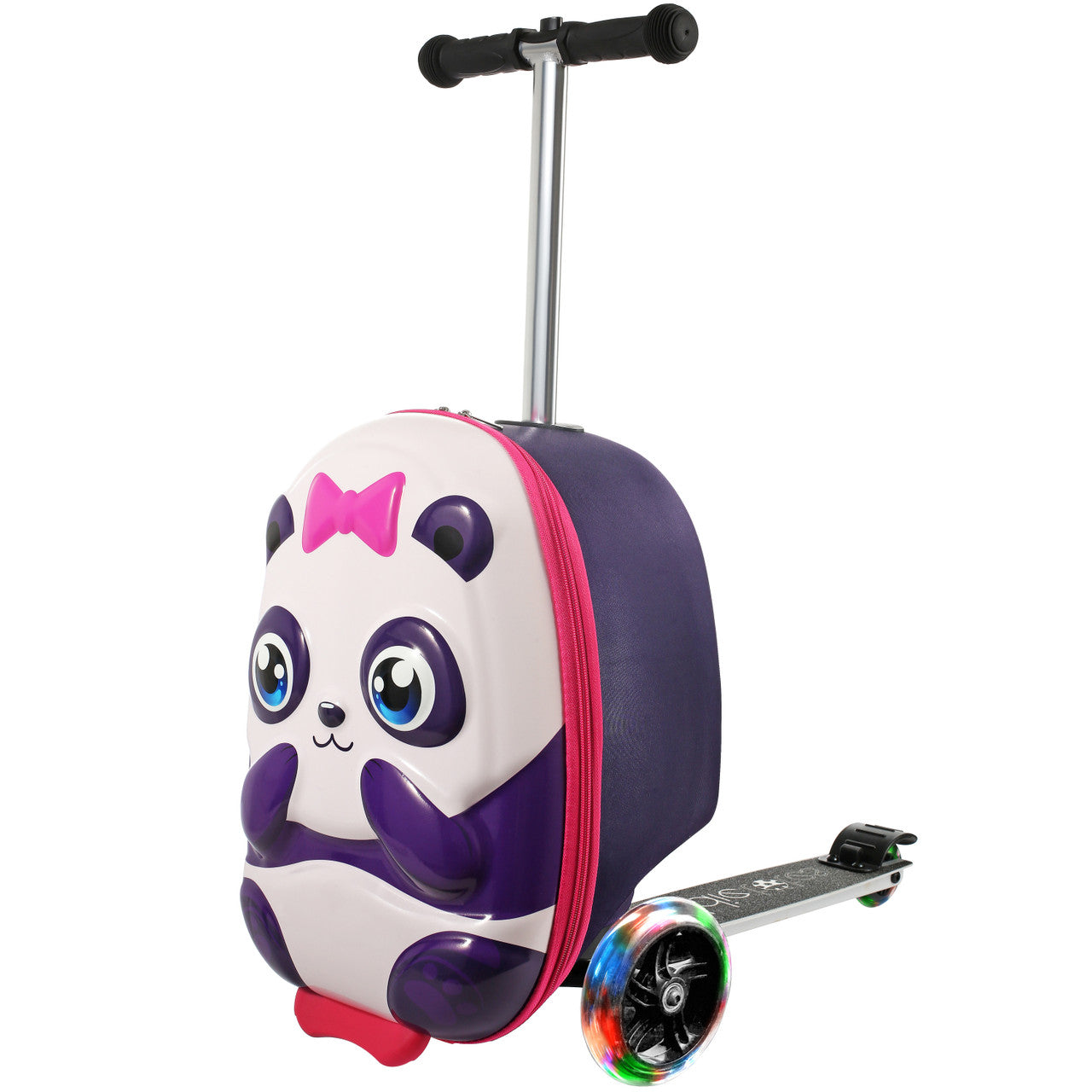 Kiddietotes Panda Luggage Scooter