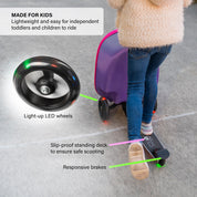 Kiddietotes Panda Luggage Scooter