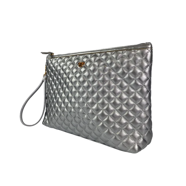 PurseN Large Litt Makeup Case - Silver