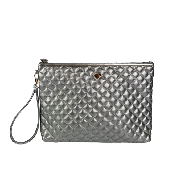 PurseN Large Litt Makeup Case - Silver