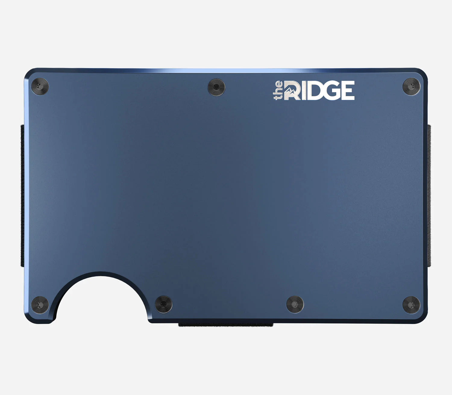 Ridge RFID Wallet - Alpine Navy Aluminum - Clip