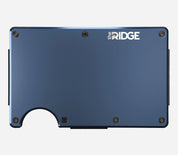 Ridge RFID Wallet - Alpine Navy Aluminum - Clip