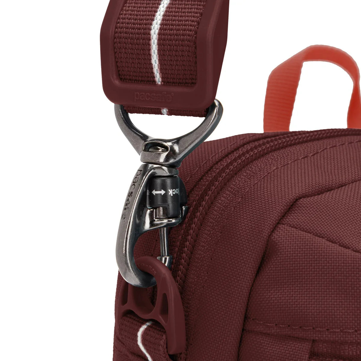 Pacsafe  GO Anti-Theft Festival Crossbody - Garnet Red