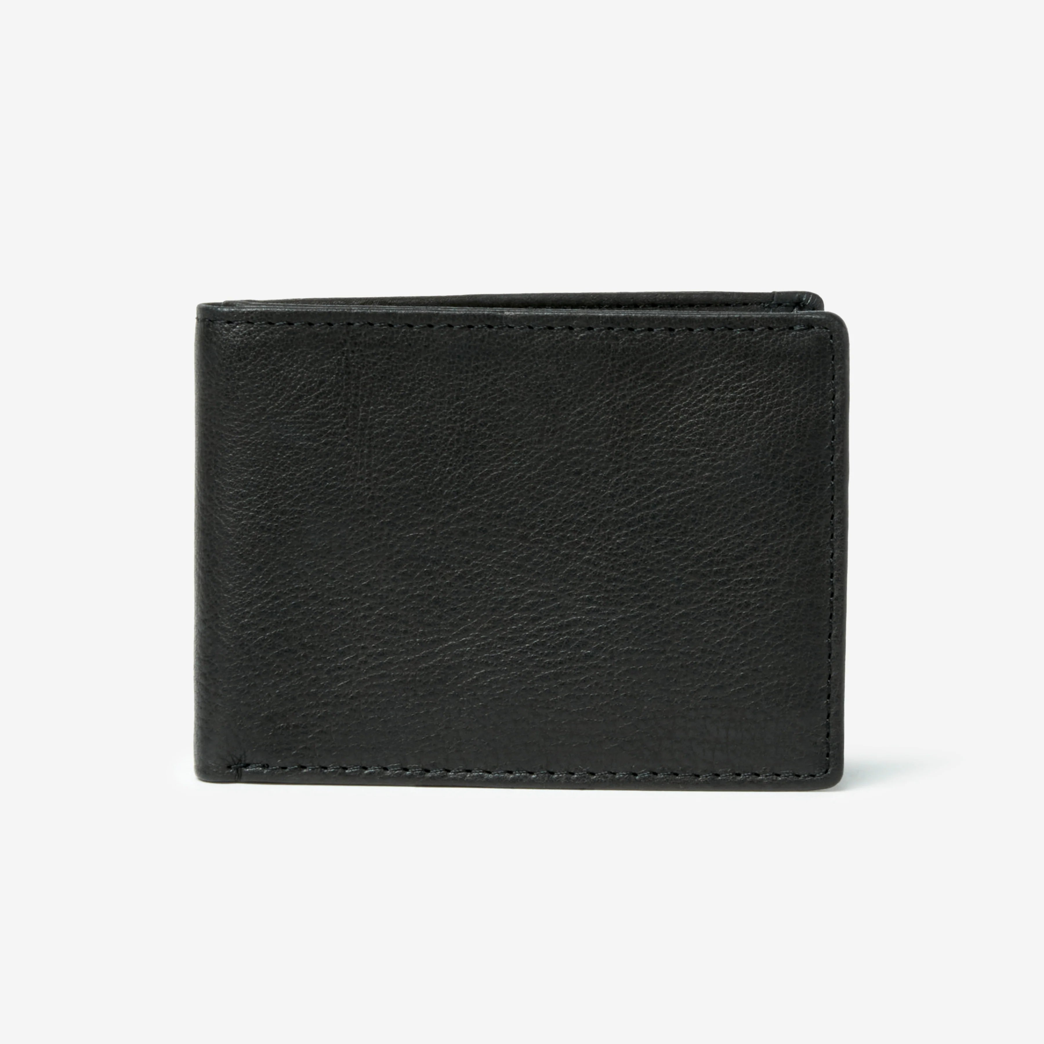 Osgoode Marley RFID Leather Ultra Mini Thinfold Wallet - Black