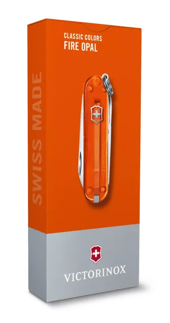 Victorinox Classic SD Swiss Army Knife - Fire Opal Orange