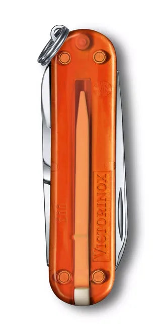 Victorinox Classic SD Swiss Army Knife - Fire Opal Orange