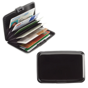 Talus RFID Aluminum Card Case -  Black