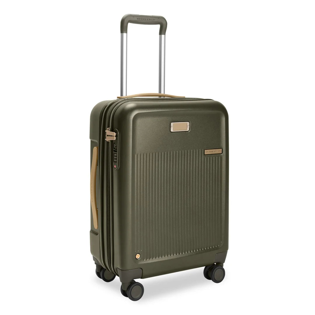 Briggs & Riley Sympatico 3.0  Global Carry-On Expandable Spinner - Olive