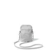 Baggallini Take 2 RFID Bryant Pouch - Silver Shimmer