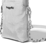 Baggallini Take 2 RFID Bryant Pouch - Silver Shimmer