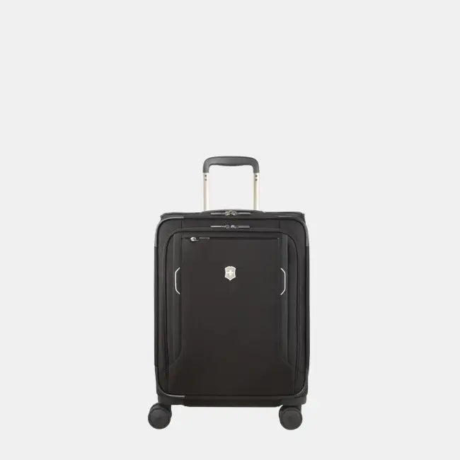 Victorinox Werks Traveler 6.0 Softside Global Carry-On - Black Front View