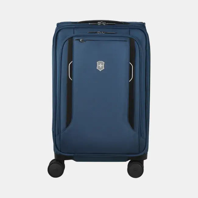 Victorinox Werks Traveler 6.0 Softside Frequent Flyer Carry On -Blue Front View