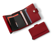 Victorinox Altius Secrid Leather Card Wallet - Red