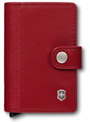 Victorinox Altius Secrid Leather Card Wallet - Red