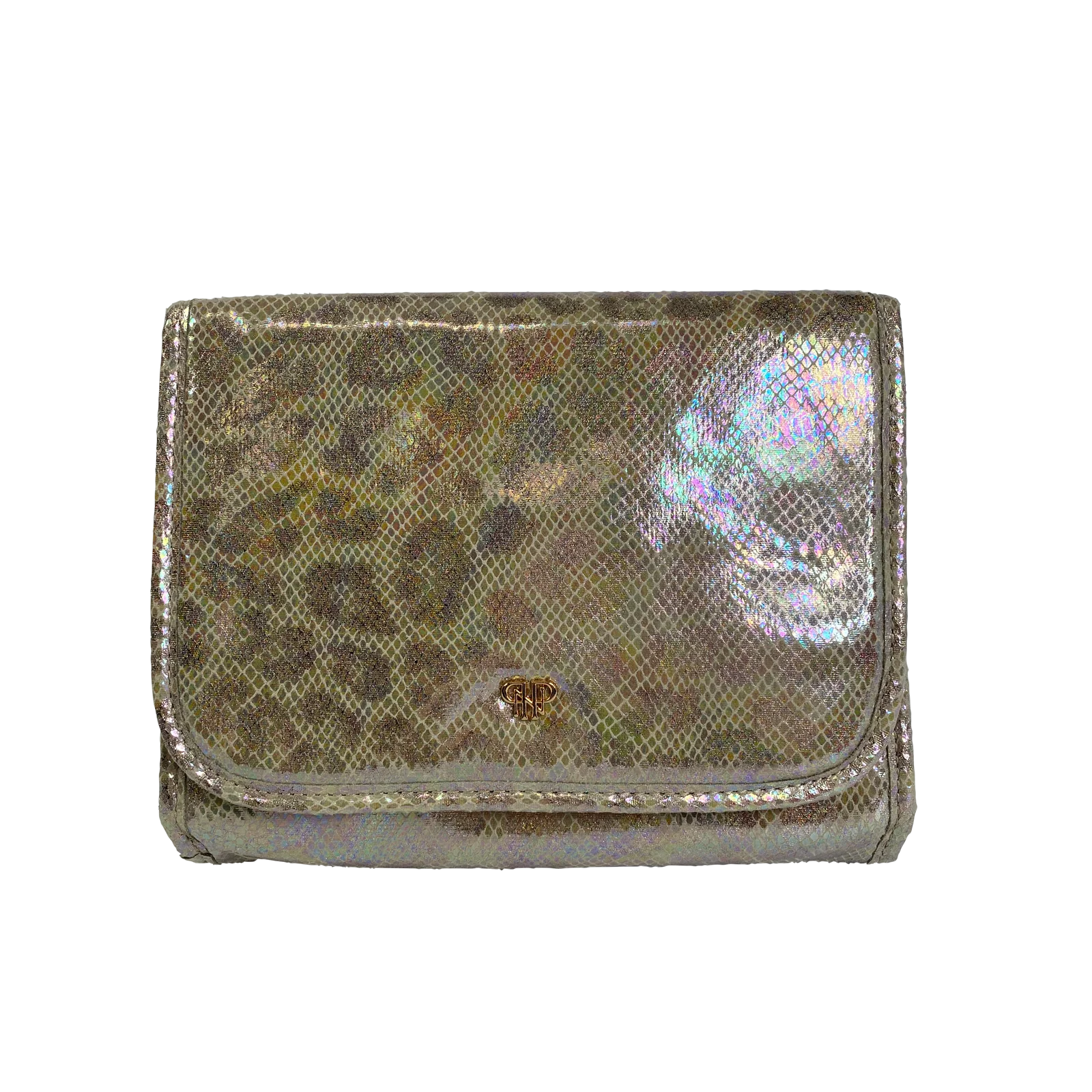 PurseN Classic Hanging Toiletry Case - Glimmer Leopard