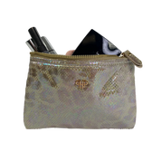 PurseN Classic Hanging Toiletry Case - Glimmer Leopard