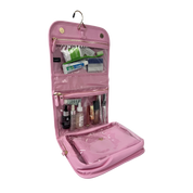 PurseN Classic Hanging Toiletry Case - Rose Quartz