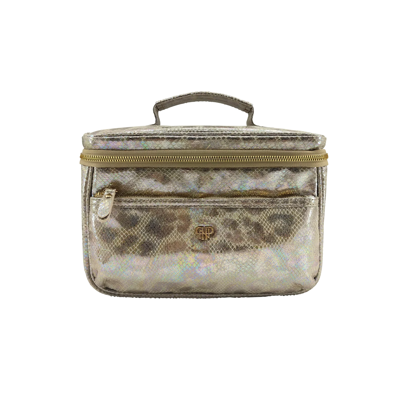 PurseN Getaway Classic Train Case - Leopard Glimmer