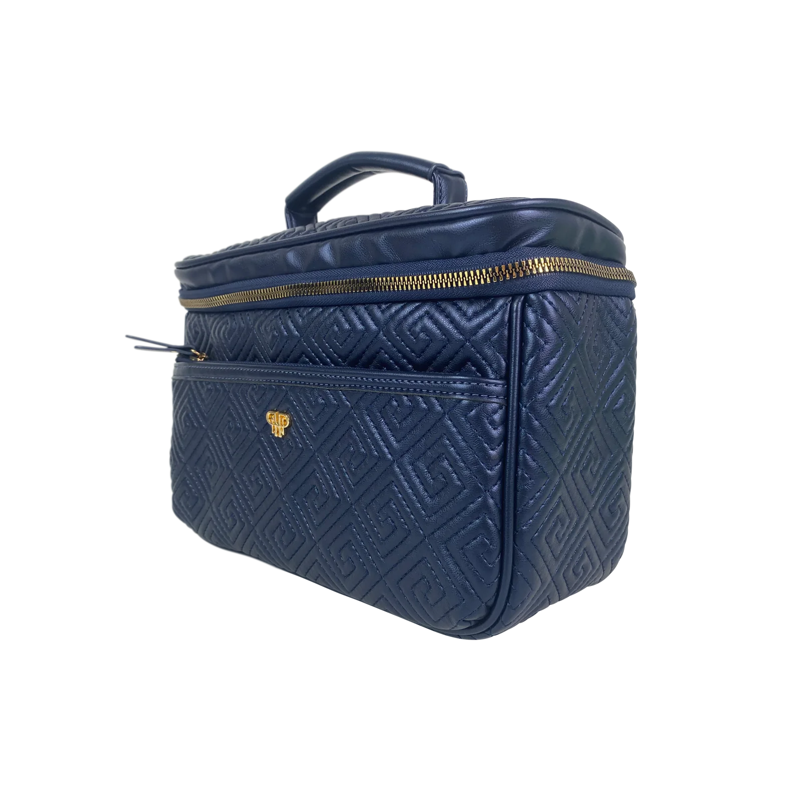 PurseN Classic Train Case - Greek Navy