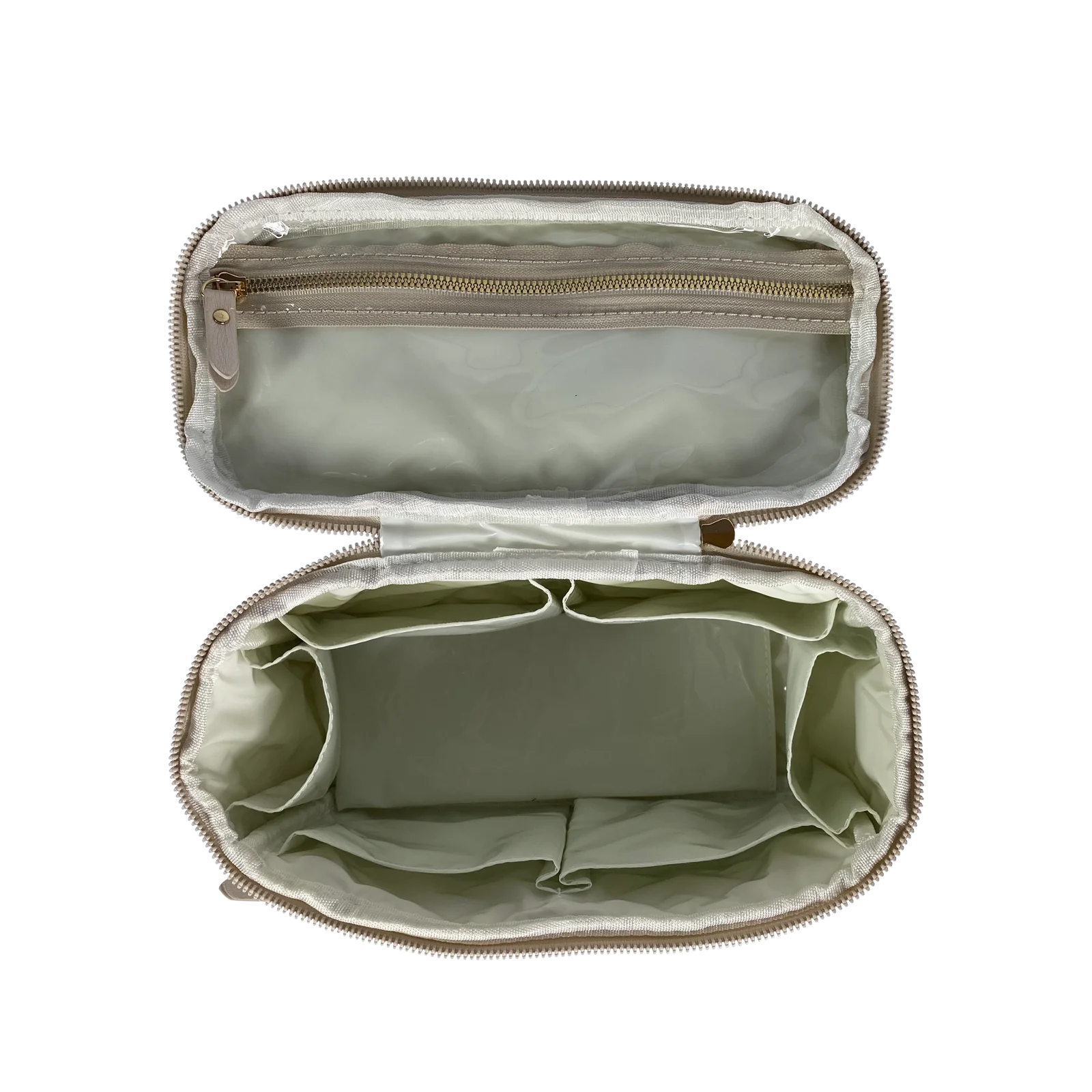 PurseN Getaway Classic Train Case - Pearl Quilted