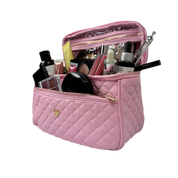 PurseN Classic Train Case - Rose Quartz