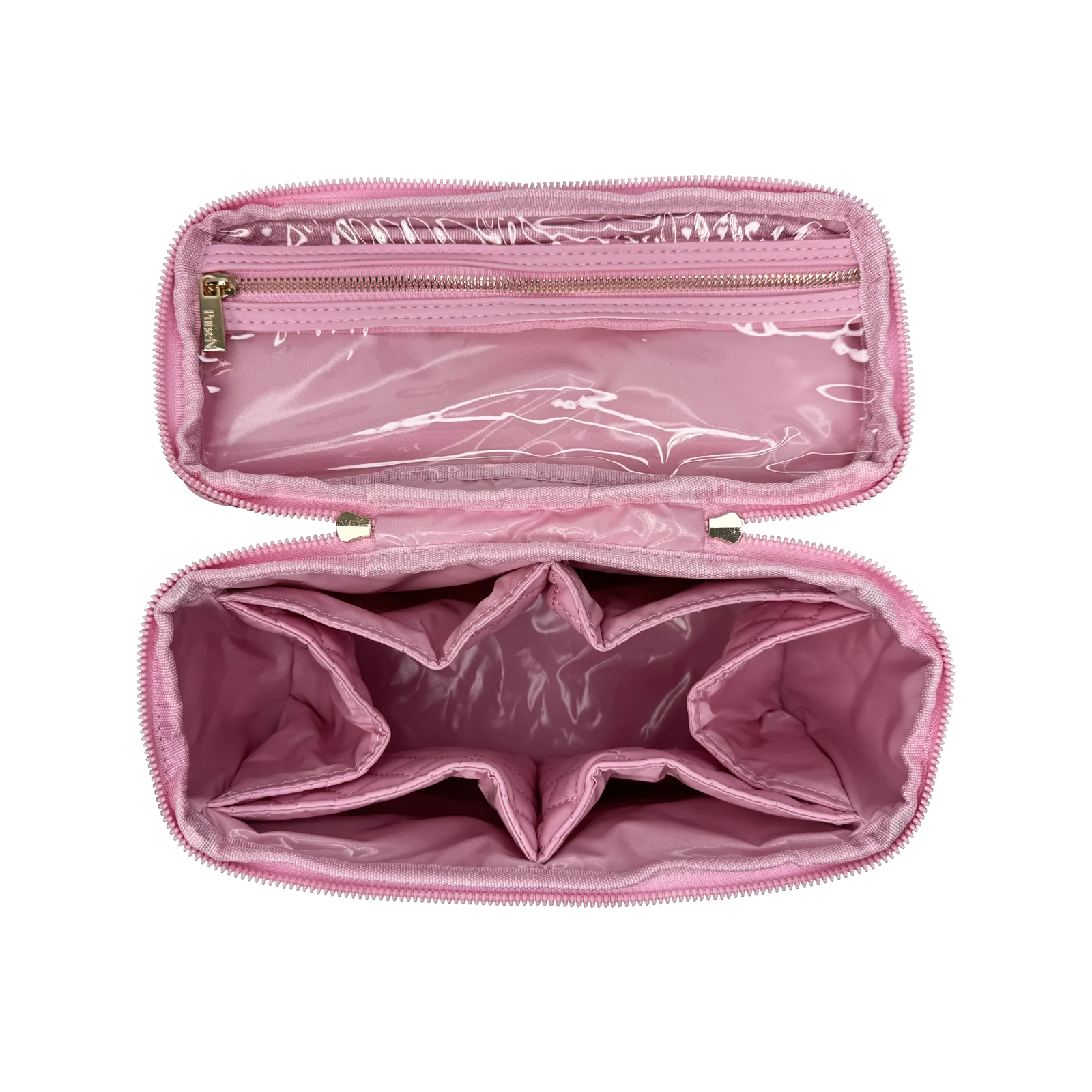 PurseN Classic Train Case - Rose Quartz