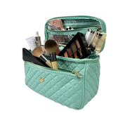 PurseN Classic Train Case - Turquoise Quartz