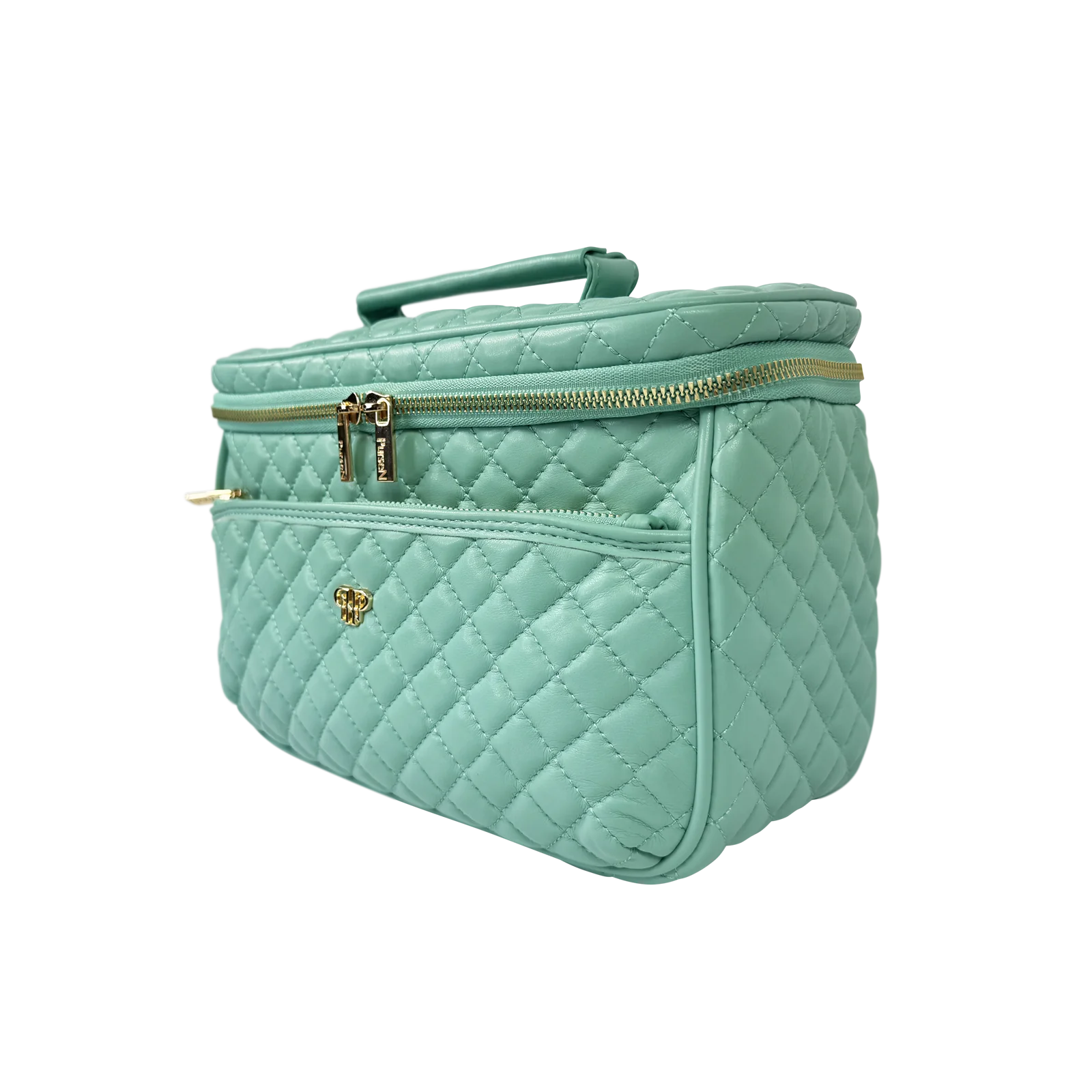 PurseN Classic Train Case - Turquoise Quartz