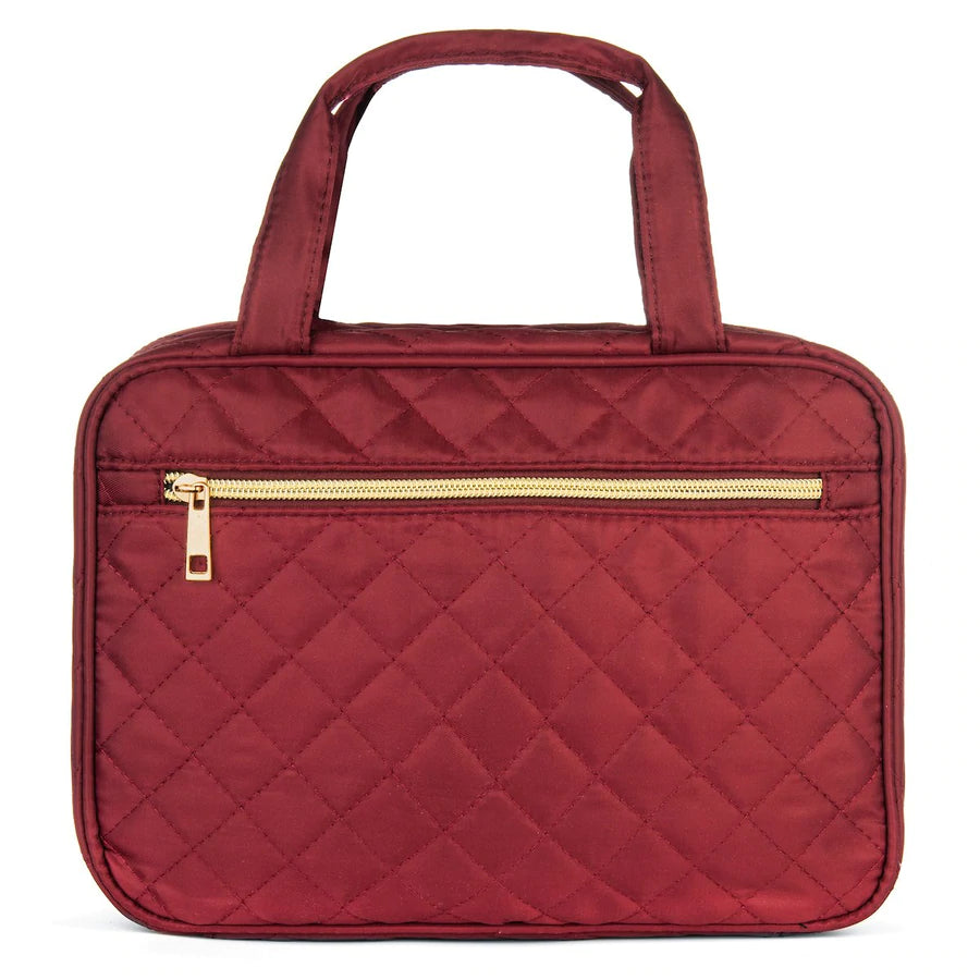 Ms. Jetsetter Hanging Toiletry Bag Garnet