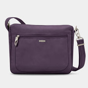 Travelon Anti-Theft Classic Small E/W Crossbody - Purple