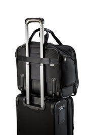 Ricardo Flight Essentials Softside Wheel-A-Board Bag - Black, Back view of the handle on which the bag is attached